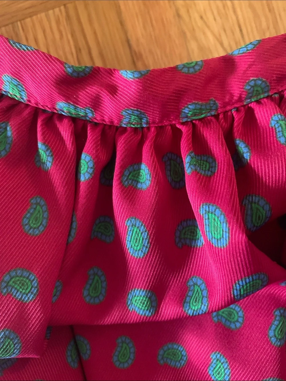 Ralph Lauren Paisley Patterned Skirt - Girls Size Small (7)
